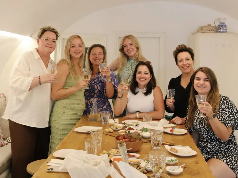 Santorini, een teamtrip vol mooie momenten.